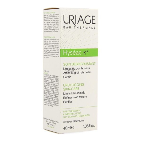 Uriage Hyseac K18 40 ml
